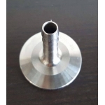 barbed hose X KF25 flange stainless steel vacuum adapter